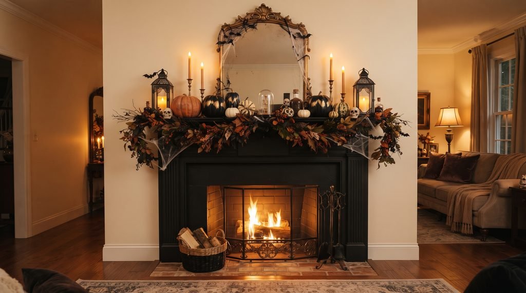 Halloween living room decor ideas for a spooky look

