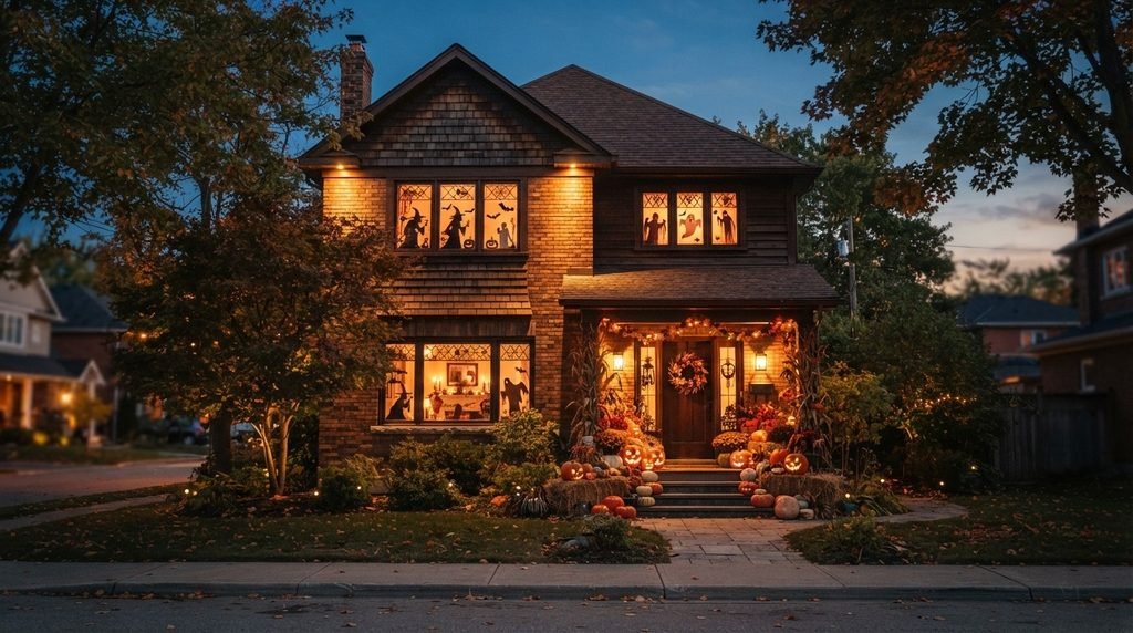 Outdoor Halloween decoration ideas for a spooky front yard

