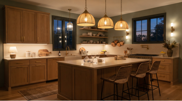 kitchen trends for 2027 featuring warm colours, natural materials and stylish design
