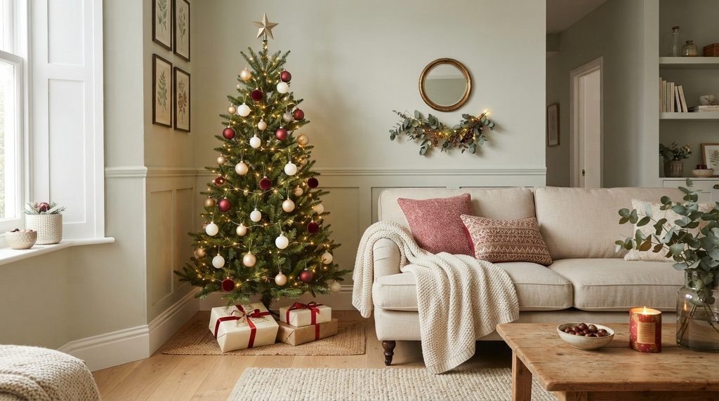 Small Christmas tree ideas for a cosy apartment