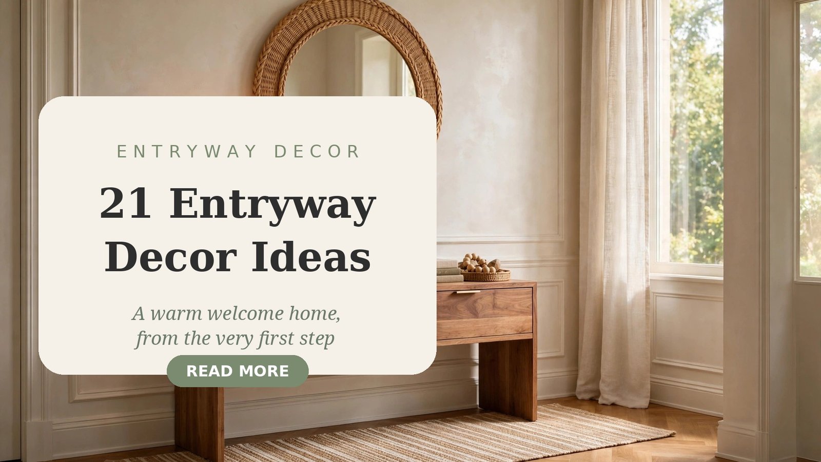 21 Entryway Decor Ideas for a Warm, Welcoming Home