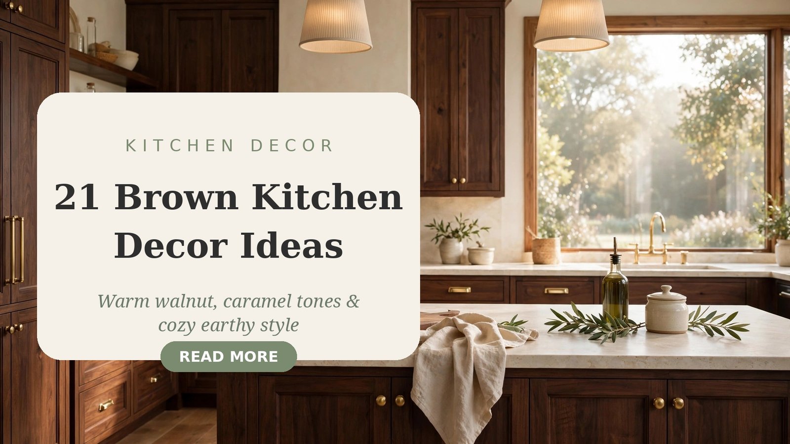 Brown Kitchen Ideas: 21 Warm, Earthy Looks for 2026–2027