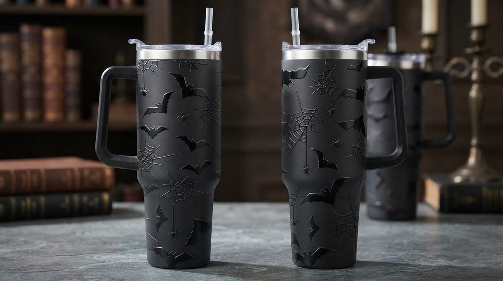 halloween tumbler boo basket