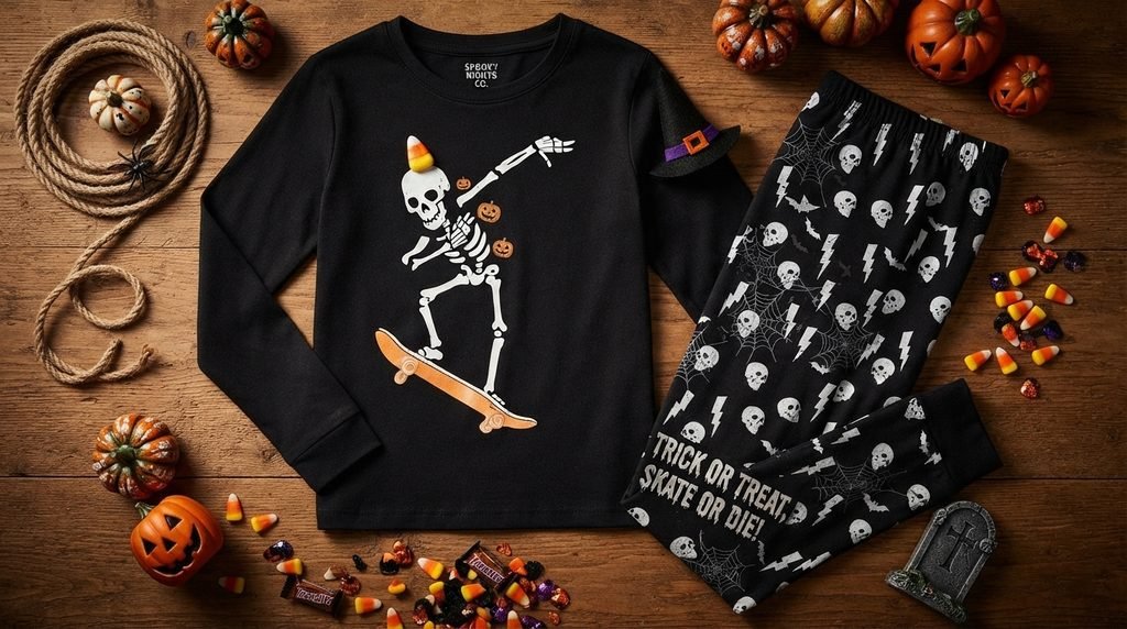 Halloween Pyjamas boo basket